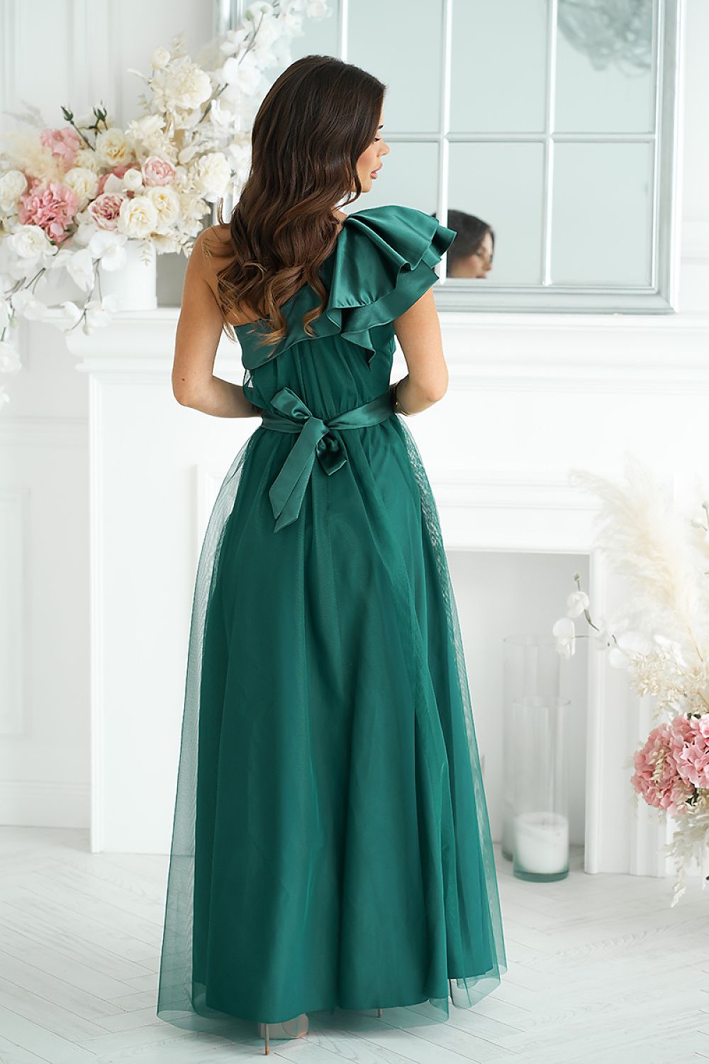 Long dress model 200242 Bicotone