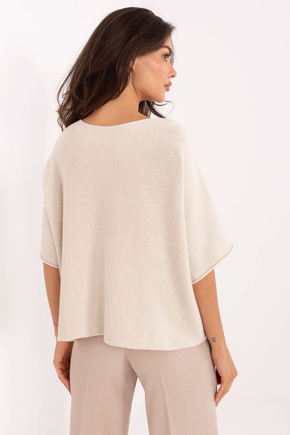 Short sleeve sweater model 216682 Italy Moda