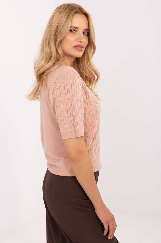 Short sleeve sweater model 216870 Factory Price