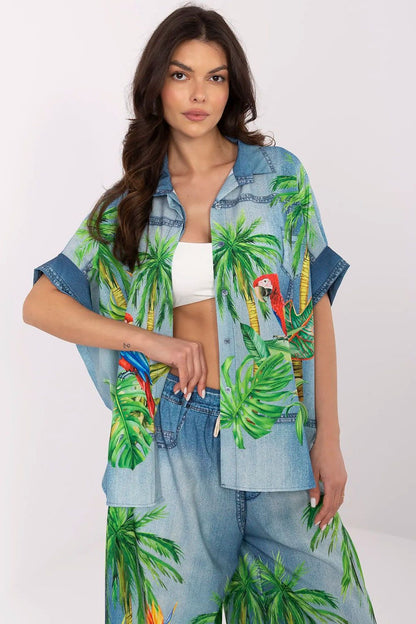  Short sleeve shirt model 210034 Italy Moda 