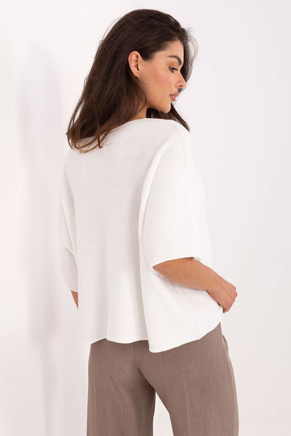  Short sleeve sweater model 216683 Italy Moda 