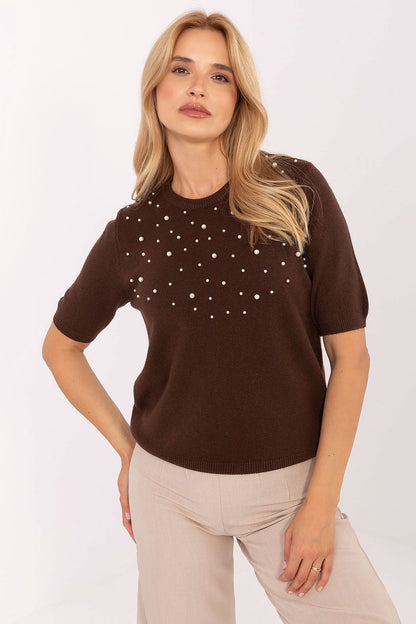  Short sleeve sweater model 216754 Factory Price 
