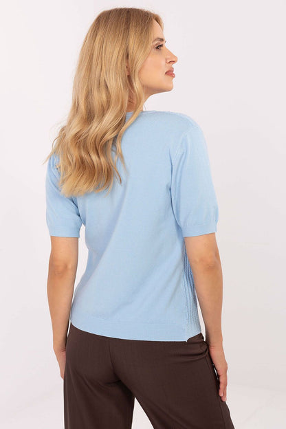  Short sleeve sweater model 216770 Factory Price 