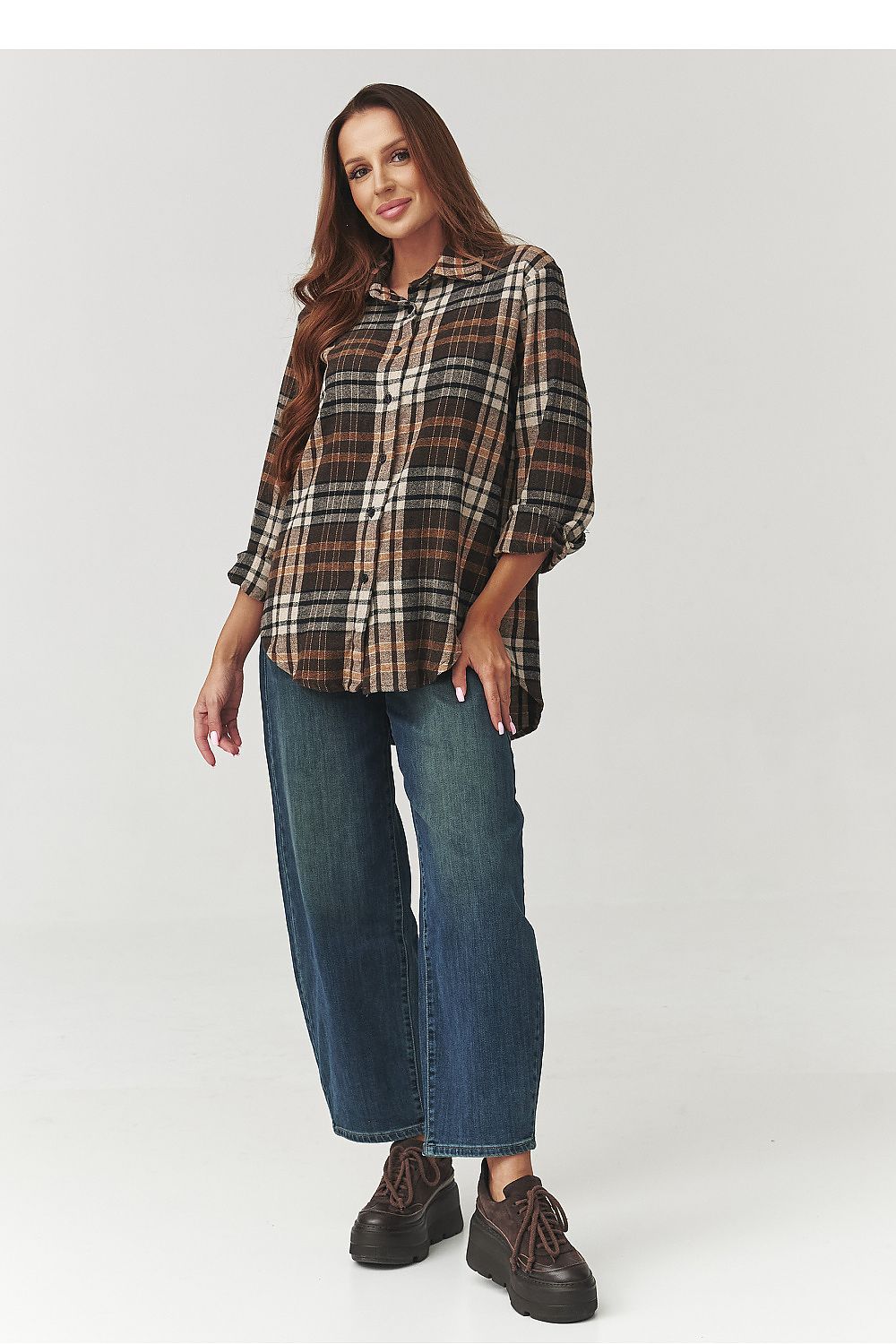 Long sleeve shirt Makadamia